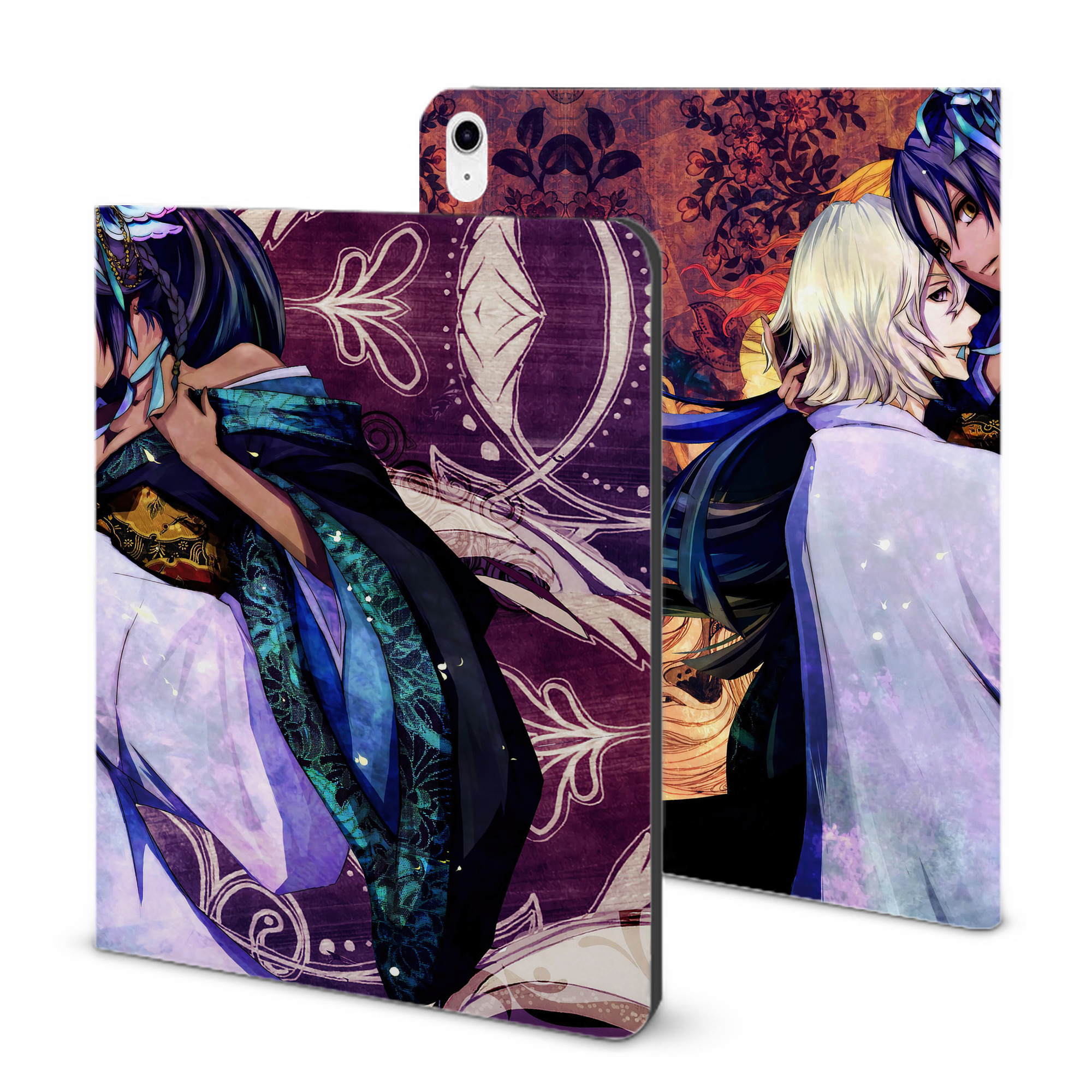 （画像用） ブリーチ BLEACH IPad ケース ブック型 PUレザー TPU 耐衝撃 軽量 薄型 ペン収納なし 全面保護 IPad 各モデル対応